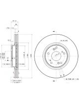 BREMBO 09.B621.10 Тормозной диск