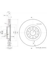 BREMBO 09.8689.11 Тормозной диск передний
