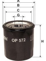 FILTRON OP 572 Фильтр масляный