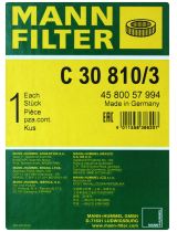 Mann-Filter C 30810/3 Фильтр воздушный