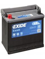 EXIDE Аккумулятор Excell EB451 300А (45 А/ч)