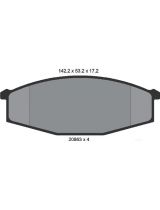 Textar 2086301 Колодки дисковые