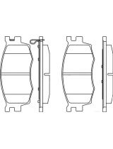 BOSCH 0 986 495 240 Колодки дисковые передние