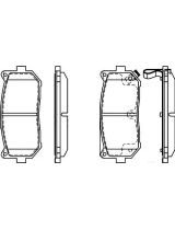 BOSCH 0 986 424 693 Колодки дисковые задние