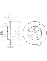 BREMBO 09.5457.30 Тормозной диск передний