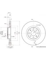 BREMBO 09.4939.31 Тормозной диск передний