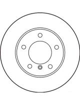 TRW DF1599 Тормозной диск