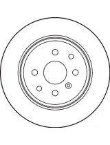 TRW DF2663 Тормозной диск