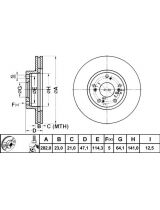 ATE 24.0123-0109.1 Тормозной диск