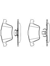 BOSCH 0 986 494 492 Колодки дисковые