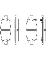 BOSCH 0 986 494 766 Колодки дисковые