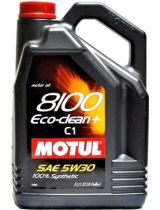 Моторное масло MOTUL 101584 8100 ECO-CLEAN+ 5W-30 5л
