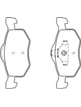BOSCH 0 986 494 361 Колодки дисковые