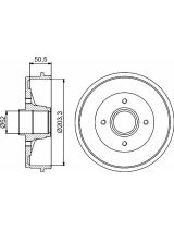 BOSCH 0 986 477 175 Тормозной барабан