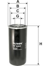 FILTRON OP 626/2 Фильтр масляный