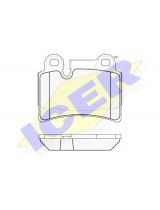 ICER 181951 Колодки дисковые