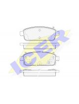 ICER 181943 Колодки дисковые задние