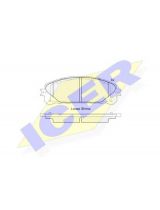 ICER 181982 Колодки дисковые передние