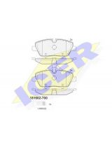 ICER 181662-700 Колодки дисковые