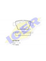 ICER 181729-701 Колодки дисковые