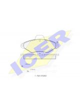 ICER 180920 Колодки дисковые