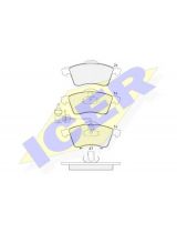 ICER 141320 Колодки дисковые передние