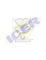 ICER 181141 Колодки дисковые