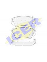 ICER 181913 Колодки дисковые передние