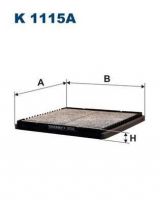 FILTRON K1115A Фильтр салонный