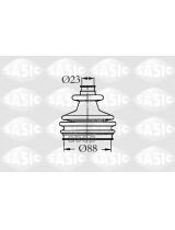 SASIC 2933803 Пыльник ШРУСа наружный комплект