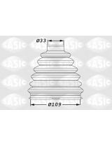 SASIC 1900004 Пыльник ШРУСа наружный комплект