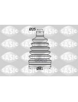 SASIC 1904012 Пыльник ШРУСа наружный комплект термопласт