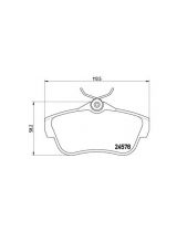 BREMBO P61095 Колодки дисковые задние