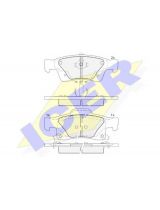 ICER 181989 Колодки дисковые