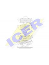 ICER 181276 Колодки дисковые