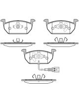 REMSA 1601.01 Колодки дисковые передние