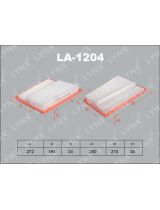 Lynxauto LA-1204 Фильтр воздушный