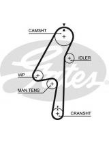 GATES 5580XS Ремень ГРМ