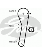 GATES 5263XS Ремень ГРМ