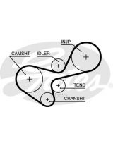 GATES 5639XS Ремень ГРМ