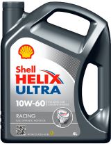 Моторное масло SHELL 550046412 Helix Ultra Racing 10W-60 4л