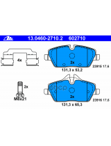 ATE 13.0460-2710.2 Колодки дисковые передние
