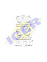 ICER 182072-066 Колодки дисковые