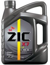 Моторное масло ZIC 162619 X7 LS SYNTETIC SN/CF 5W-30 4л