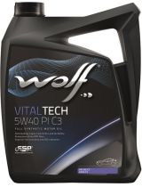 Моторное масло WOLF 21116/5 5W-40 VitalTech PI C3 5 л