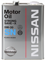 Моторное масло NISSAN KLAN3-05304 SN STRONG SAVE X 5W-30 4л