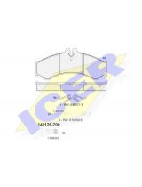 ICER 141126-700 Колодки дисковые