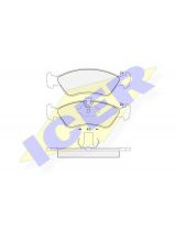 ICER 181152 Колодки дисковые