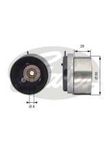 GATES T43143 Ролик приводного