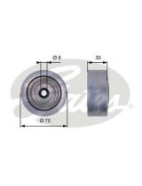 GATES T36386 Ролик приводного